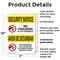 Signmission No Firearms By City Bilingual OSHA Security Notice Sign, Plastic, 7in W x 10in L, 2PK OS-2PACK-SN-P-710-L-11603 - alternate 7
